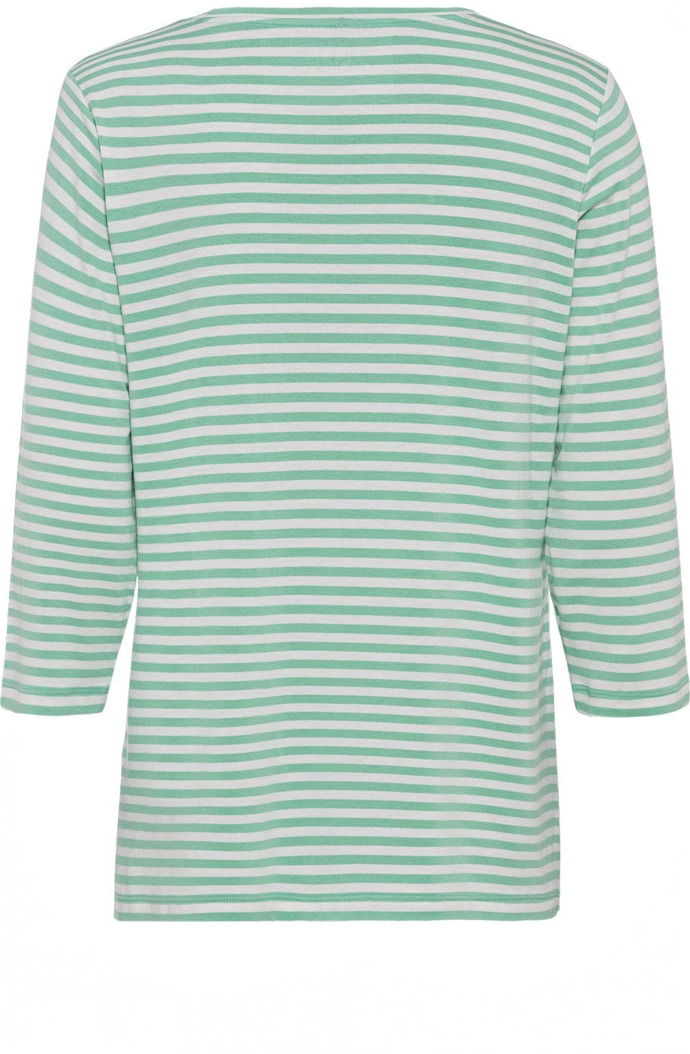 Wasabi Green Striped Jersey Top