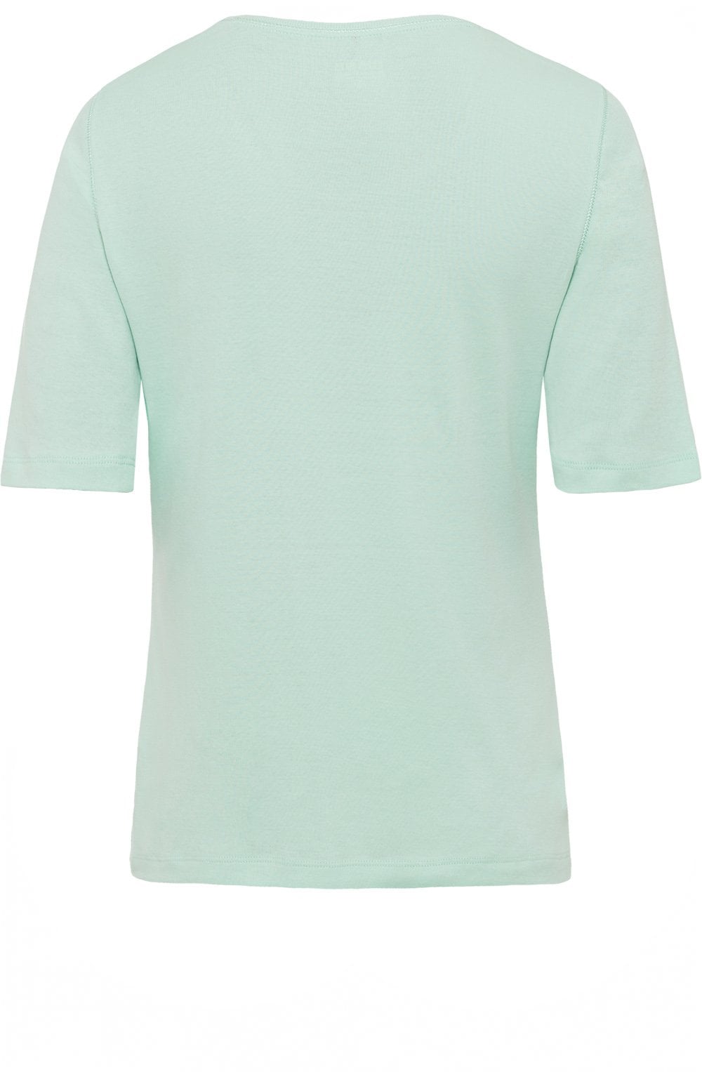 Wasabi T Shirt With Blue Floral Design