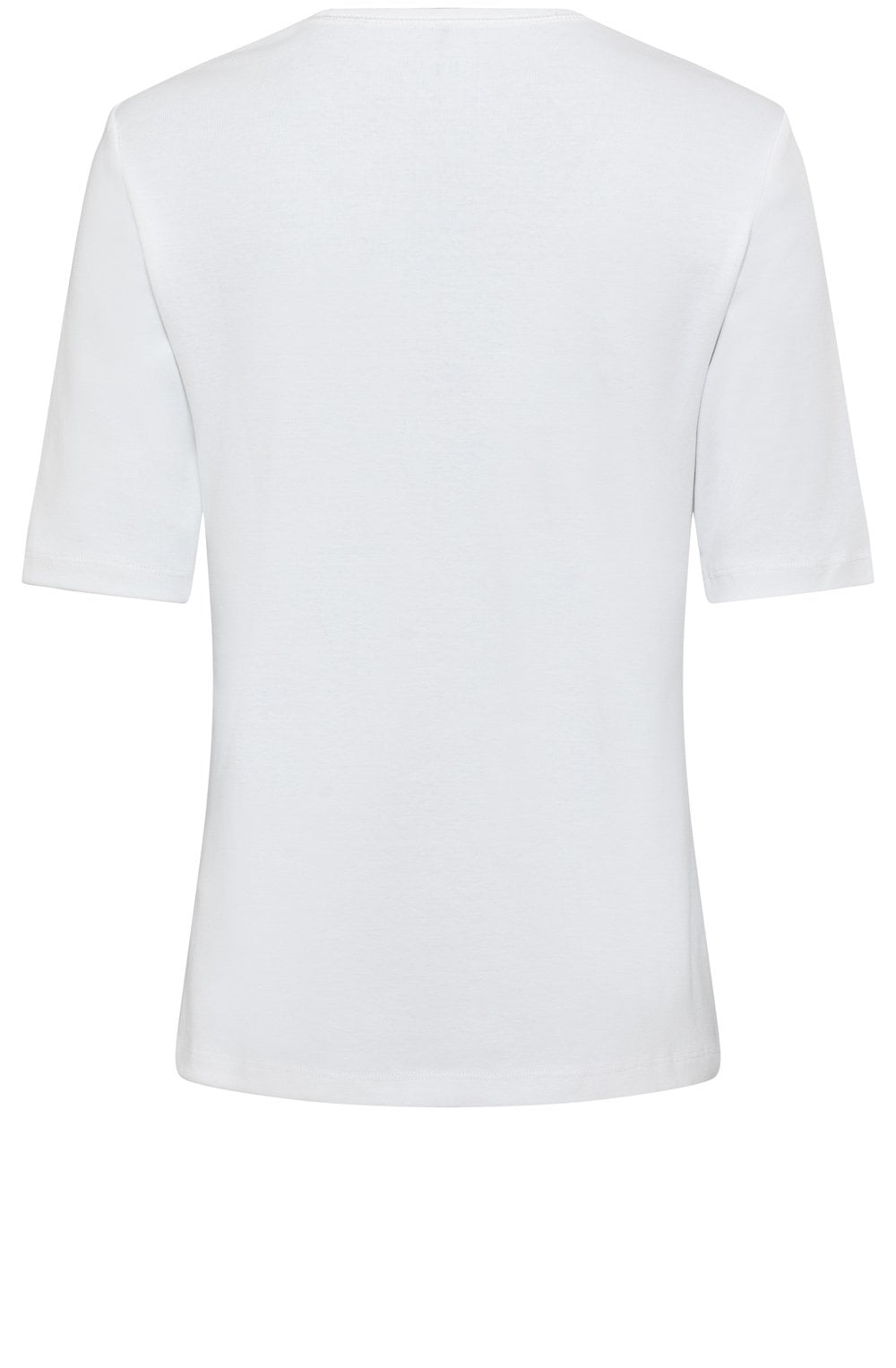 White and Blue Abstract Glow Edda T Shirt