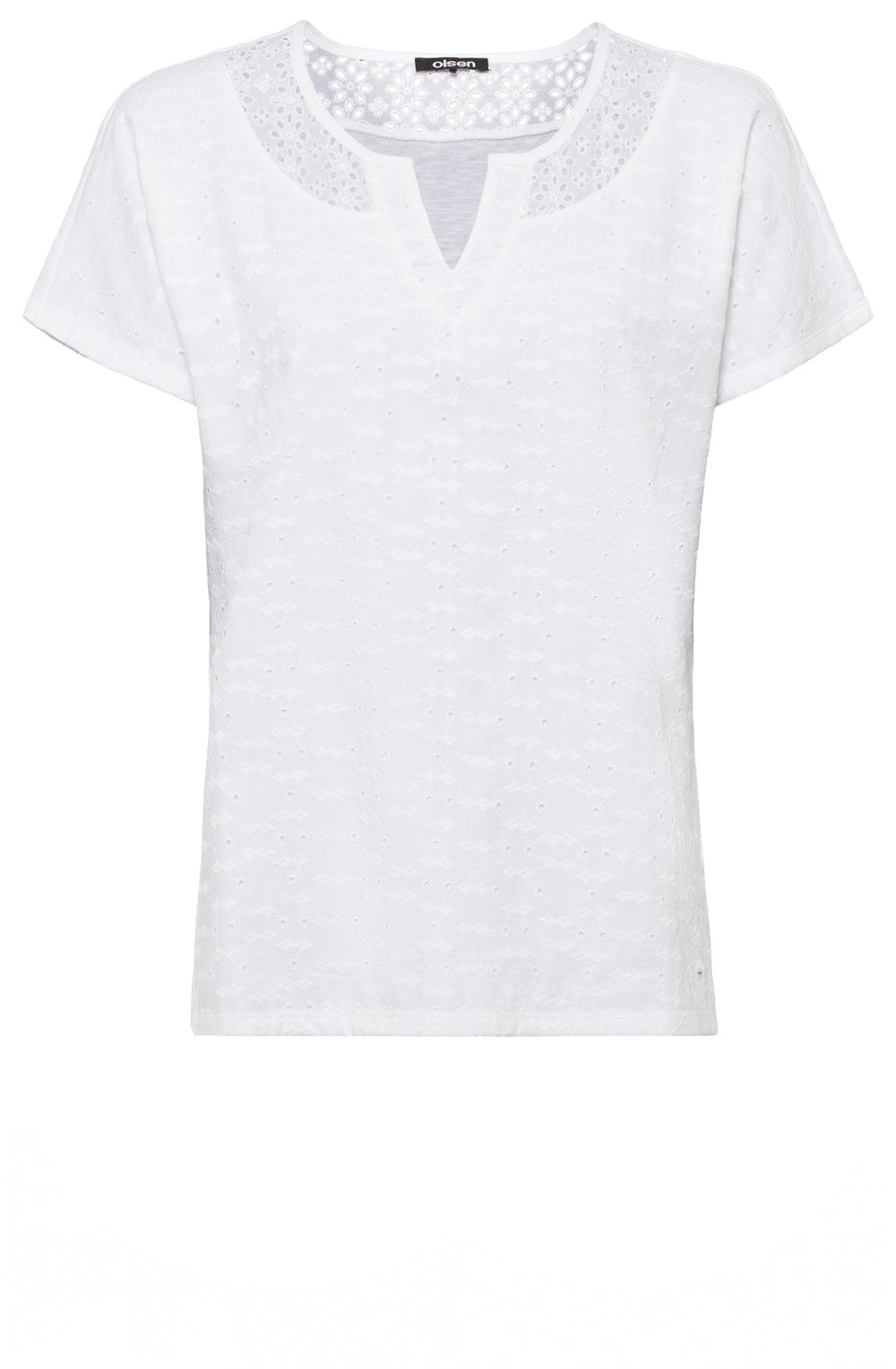 White Anglaise T Shirt