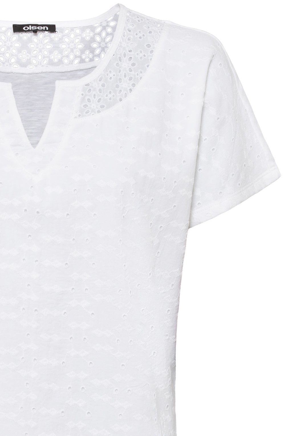 White Anglaise T Shirt