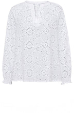White Broderie Anglaise Blouse