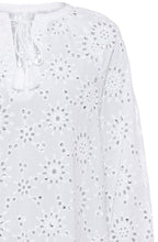 White Broderie Anglaise Blouse