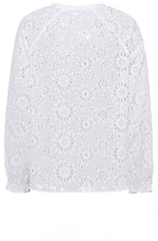 White Broderie Anglaise Blouse