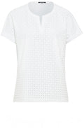 White Broderie Anglaise Collien Top
