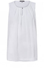 White Chiffon Top