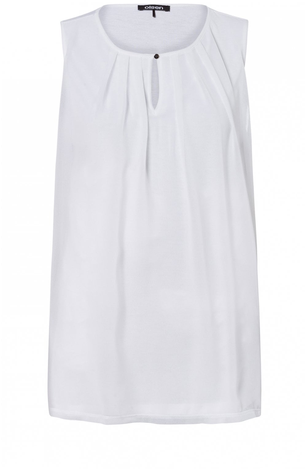 White Chiffon Top