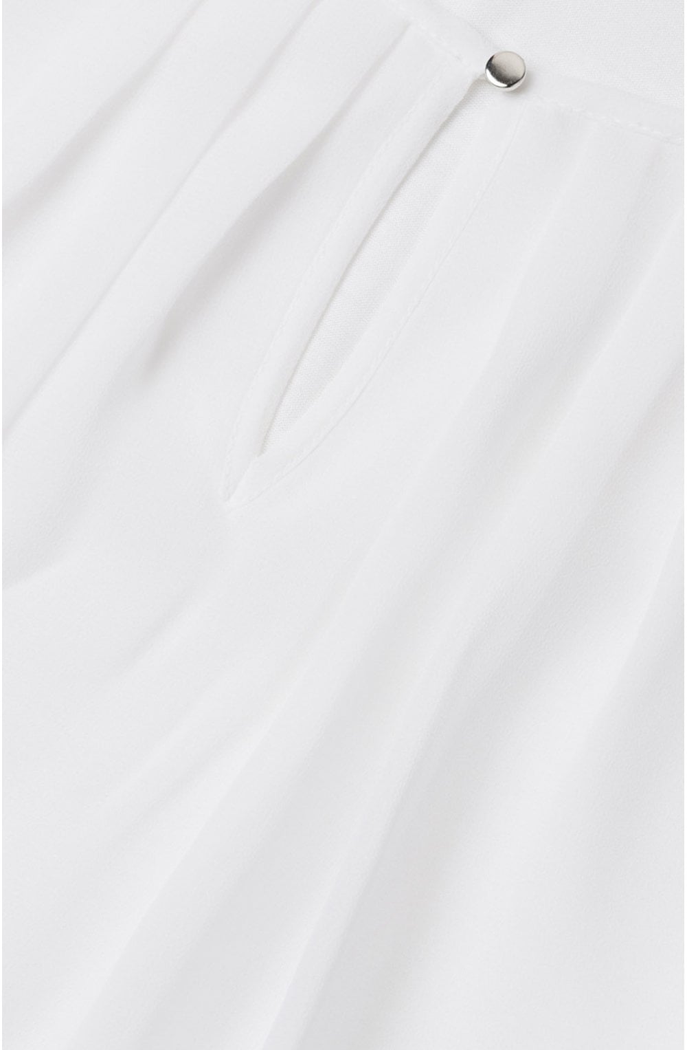 White Chiffon Top