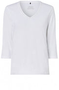 White Diamonte Cotton Top