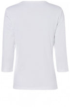 White Diamonte Cotton Top