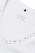 White Diamonte Cotton Top
