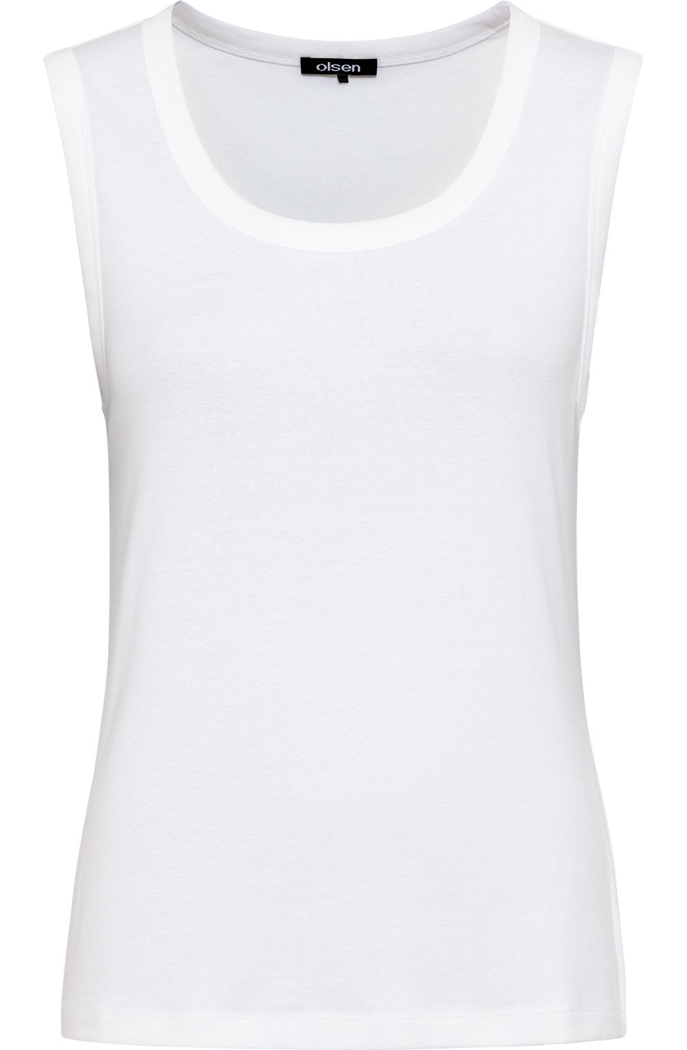 White Edda Vest Top