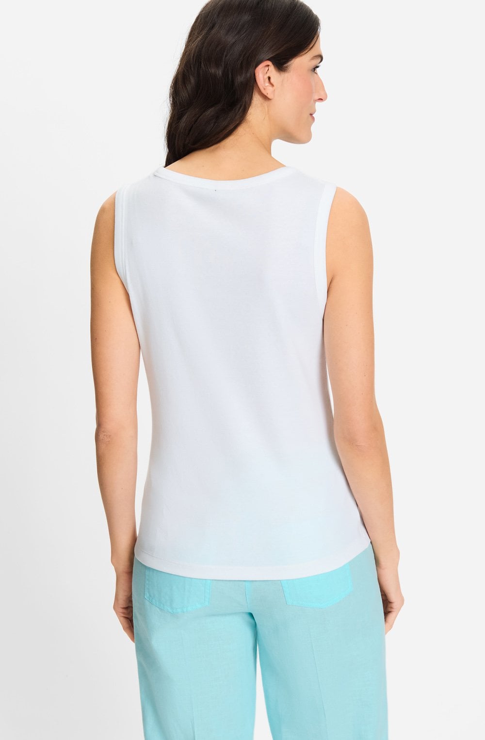 White Edda Vest Top