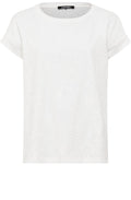 White Floral Embroidered Cosima Top