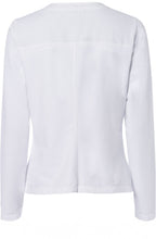White Jersey Jacket