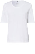 White Jersey T Shirt