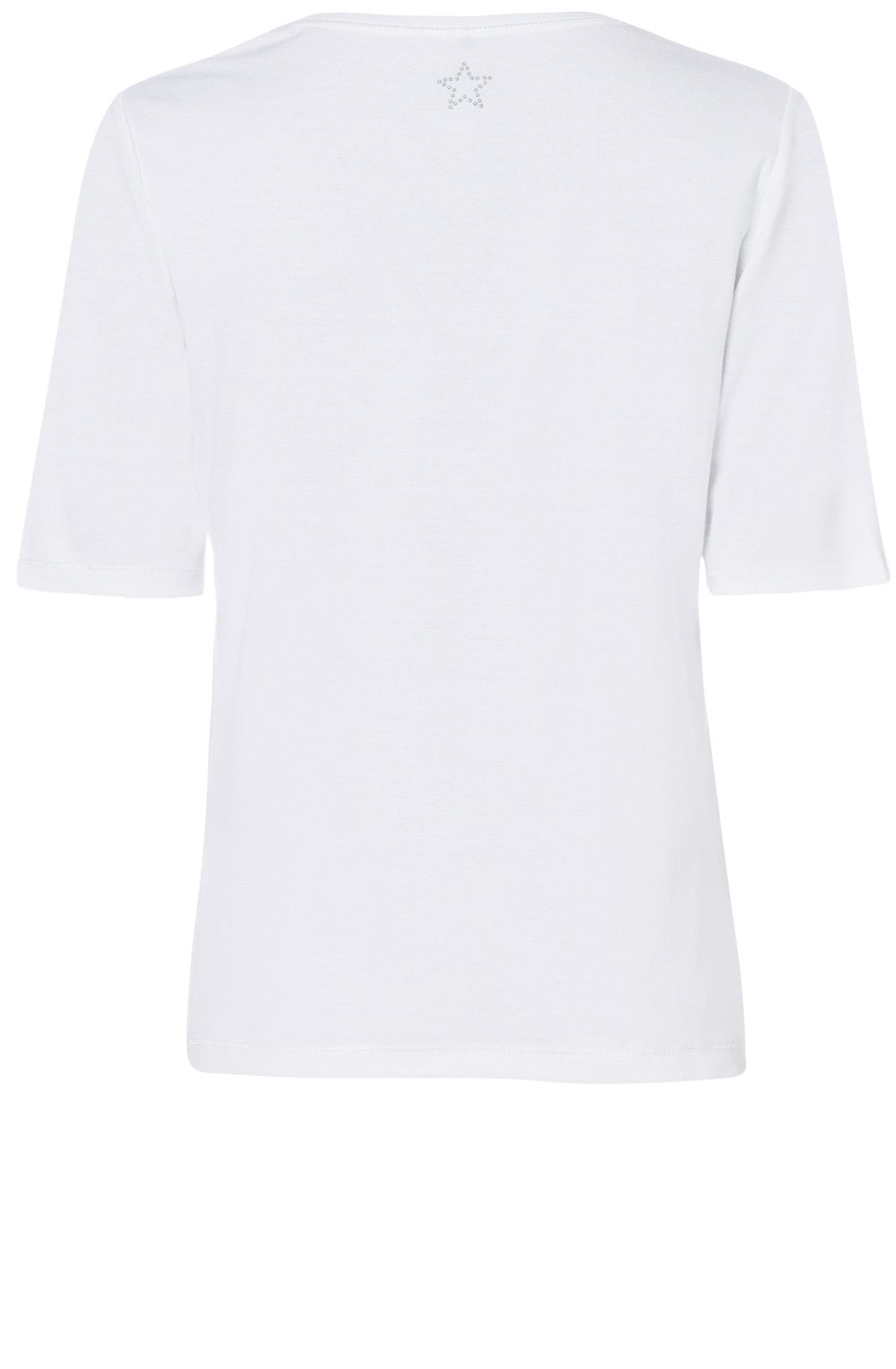 White Jersey T Shirt