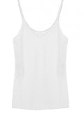 White Jersey Vest Top