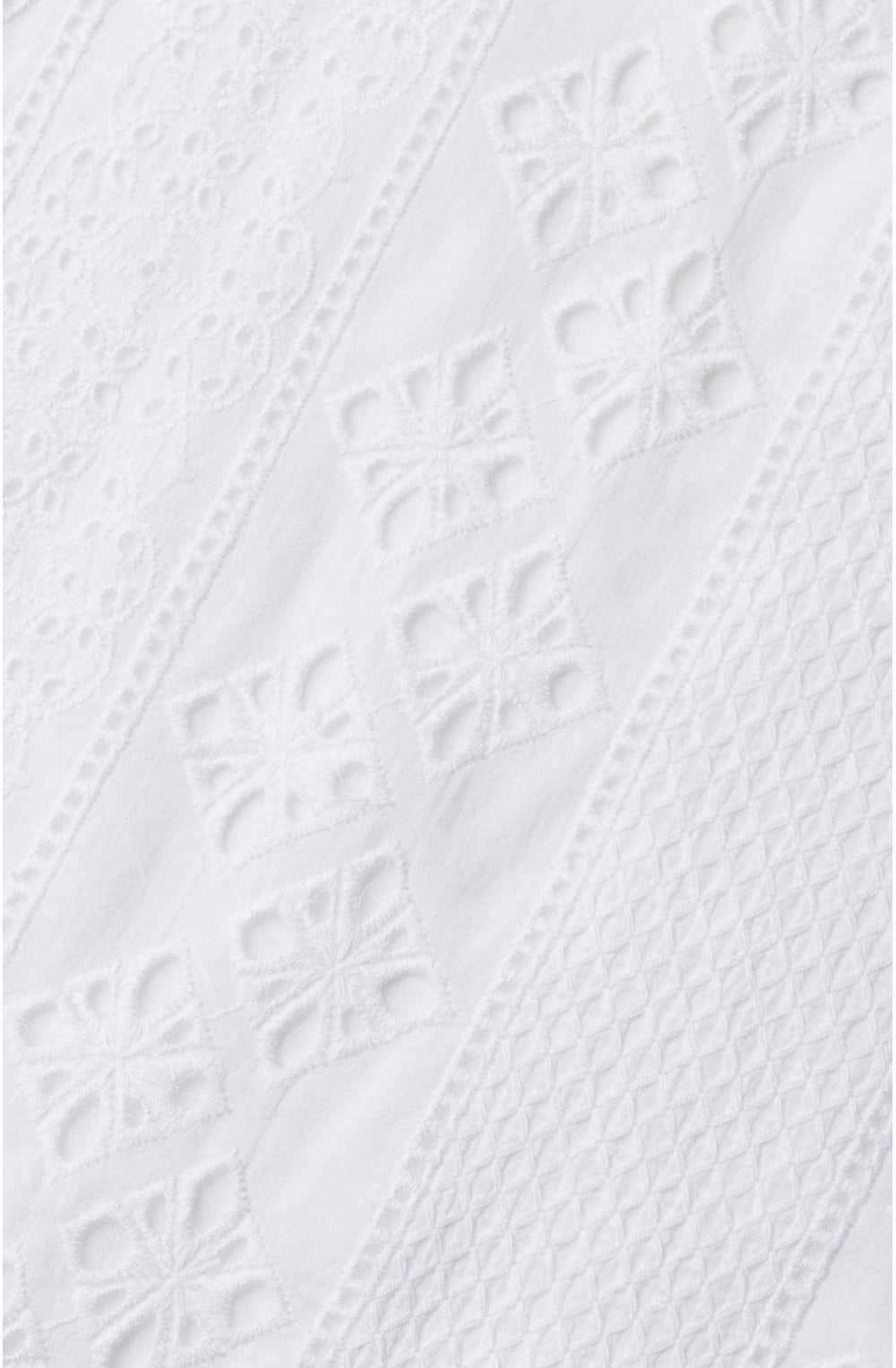 White Lace Detailed T Shirt