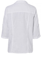 White Linen Blouse