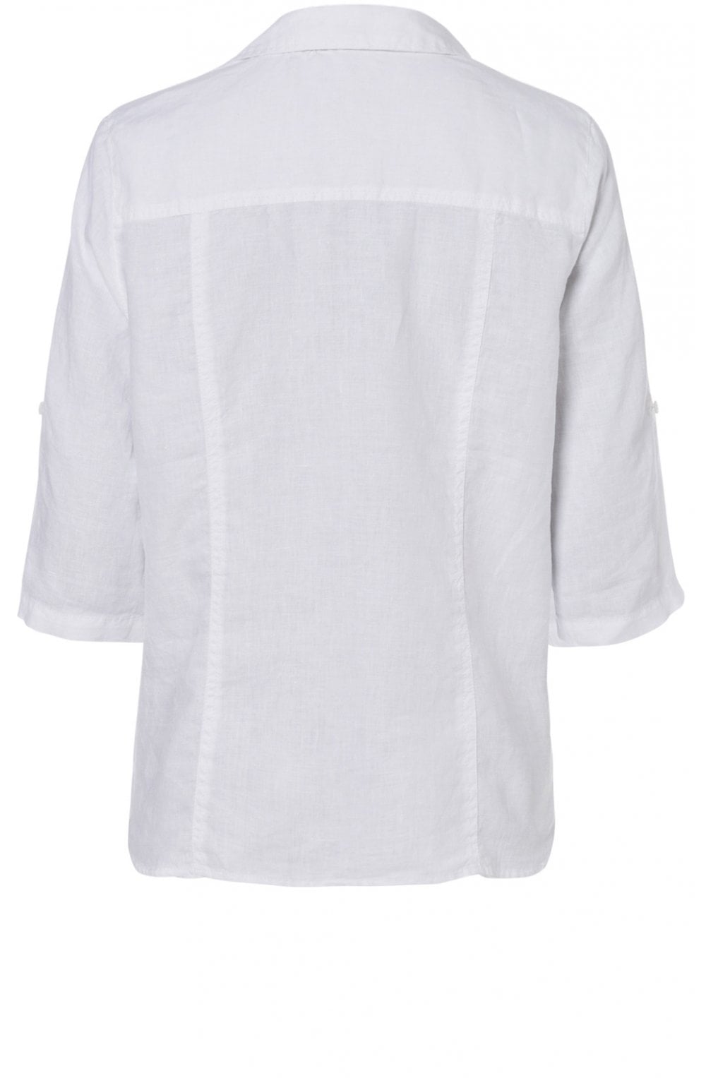 White Linen Blouse