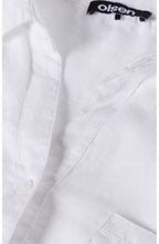 White Linen Blouse