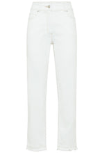 White Mona Ankle Length Jeans