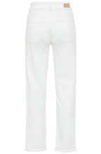 White Mona Ankle Length Jeans