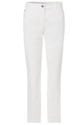 White Mona Slim Leg Jeans