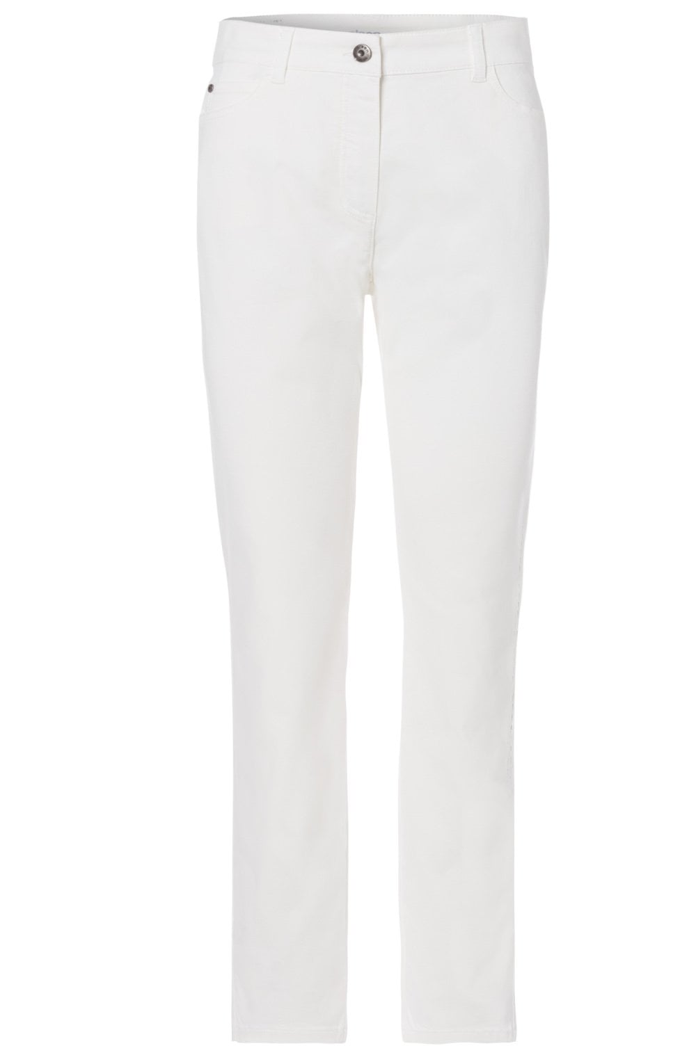 White Mona Slim Leg Jeans