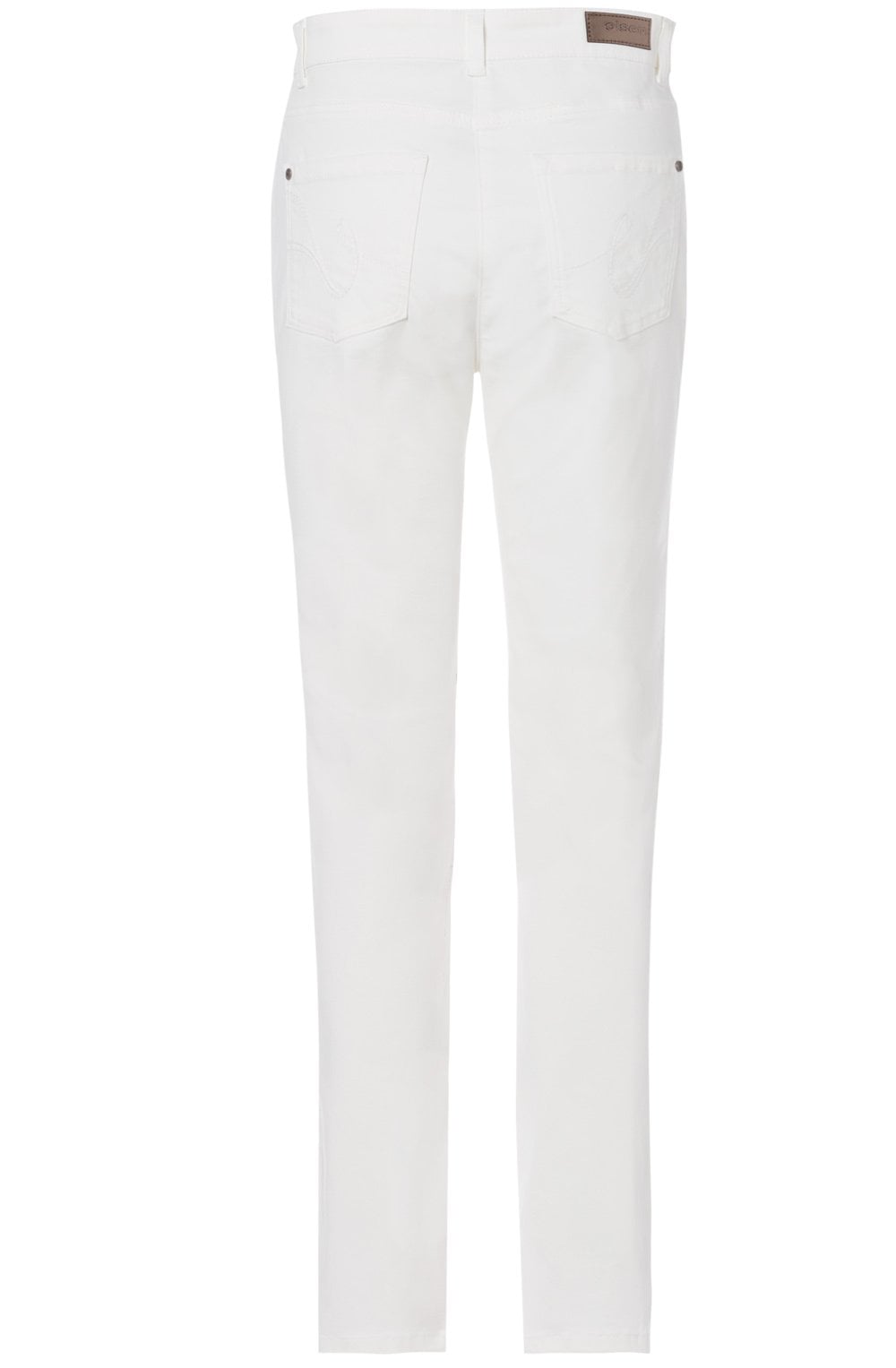 White Mona Slim Leg Jeans