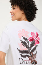 White Short Sleeved Cora Sweatshirt