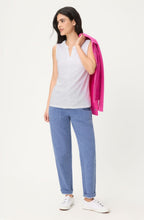 White Sleeveless Edda Top
