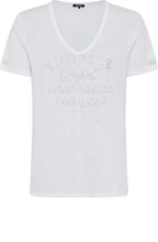 White Sunrise Resort Embossed Hannah T Shirt