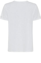 White Sunrise Resort Embossed Hannah T Shirt