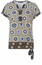 Yellow Bold Patterned Top