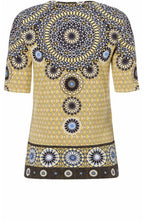 Yellow Bold Print T Shirt