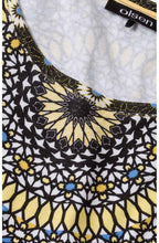 Yellow Bold Print T Shirt