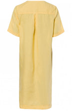 Yellow Linen Dress