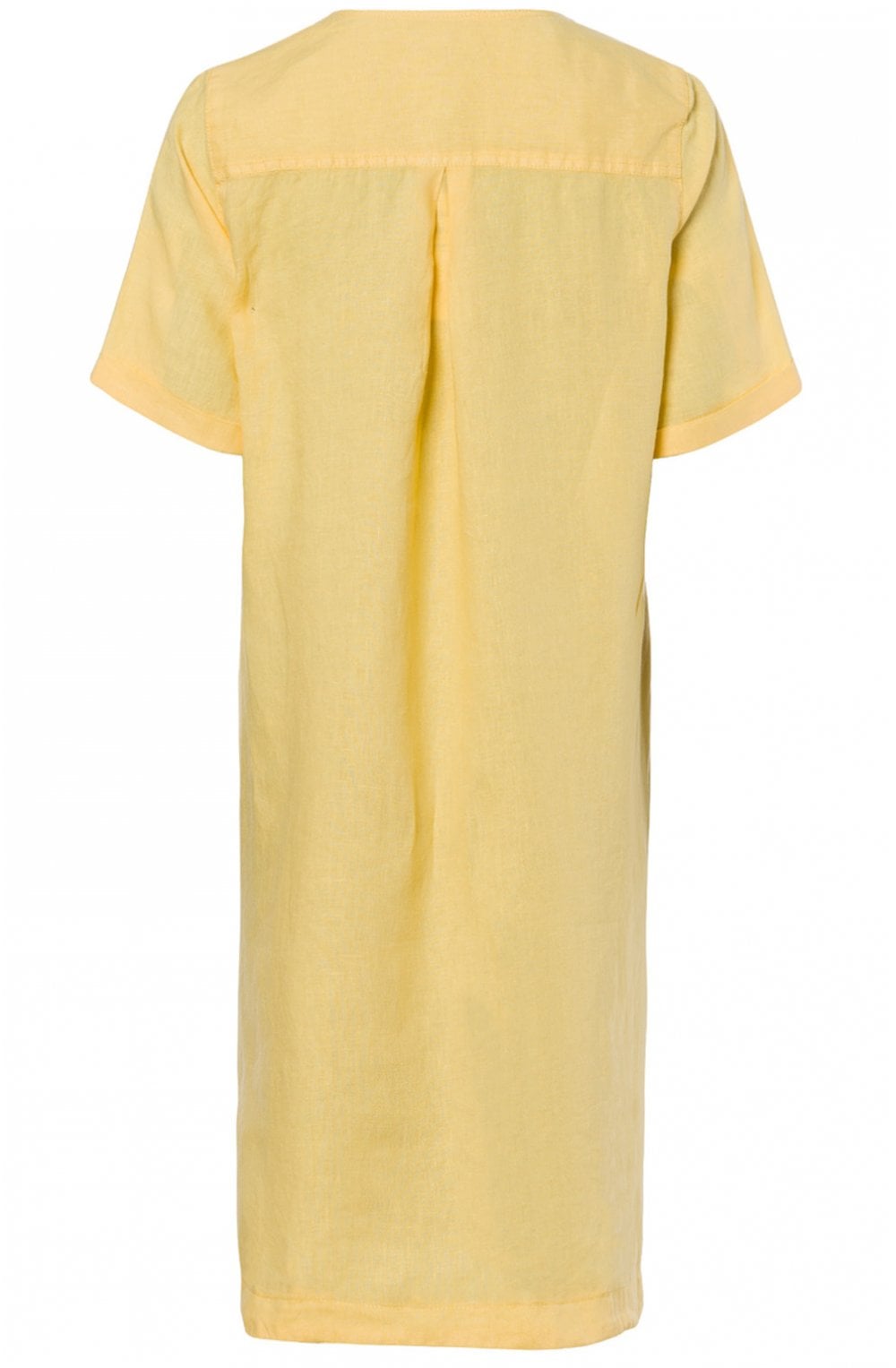 Yellow Linen Dress