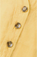 Yellow Linen Dress
