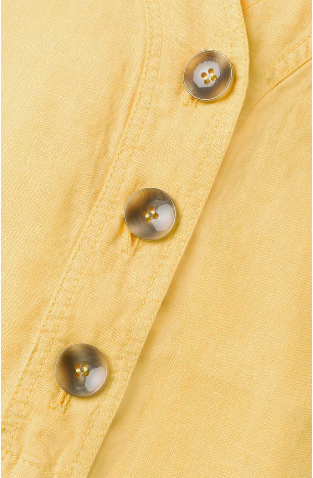 Yellow Linen Dress
