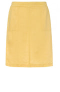 Yellow Linen Skirt
