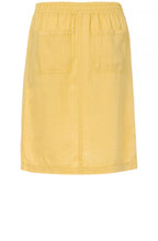 Yellow Linen Skirt