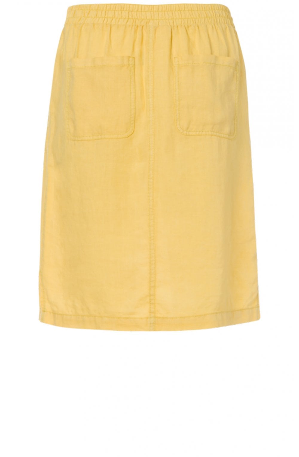 Yellow Linen Skirt