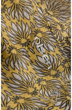 Yellow Patterned Scarf