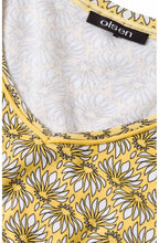 Yellow Patterned T Shirt