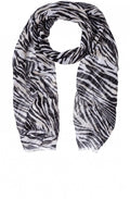 Zebra Print Scarf