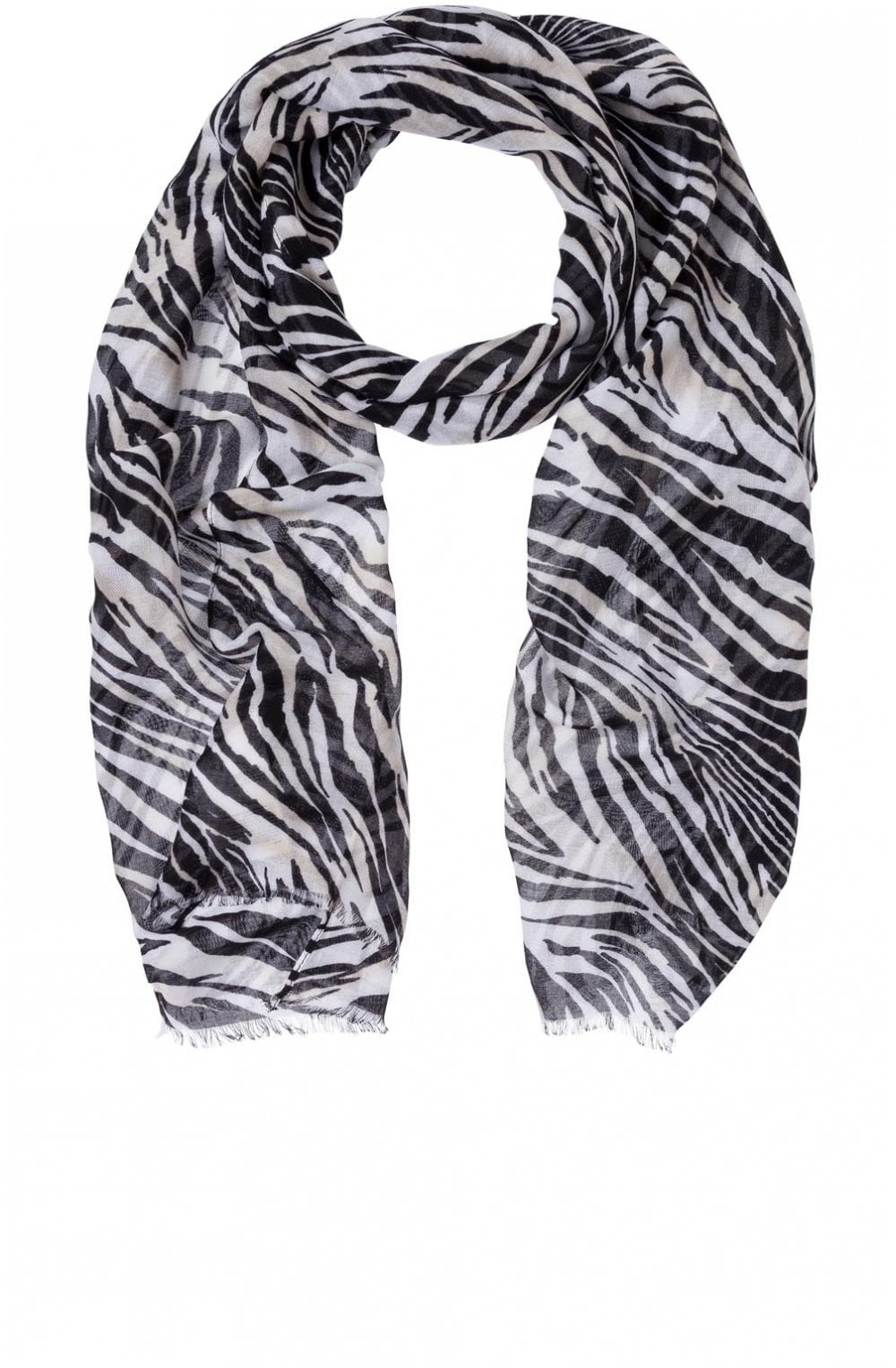 Zebra Print Scarf
