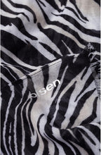 Zebra Print Scarf